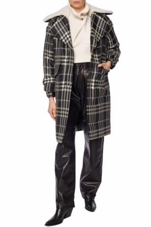 Checkered coat, zdjęcie 2 Checkered coat od Self Portrait